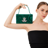FROG MALACHITE BAG
