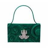 FROG MALACHITE BAG
