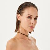 FROG TENNIS EARRINGS