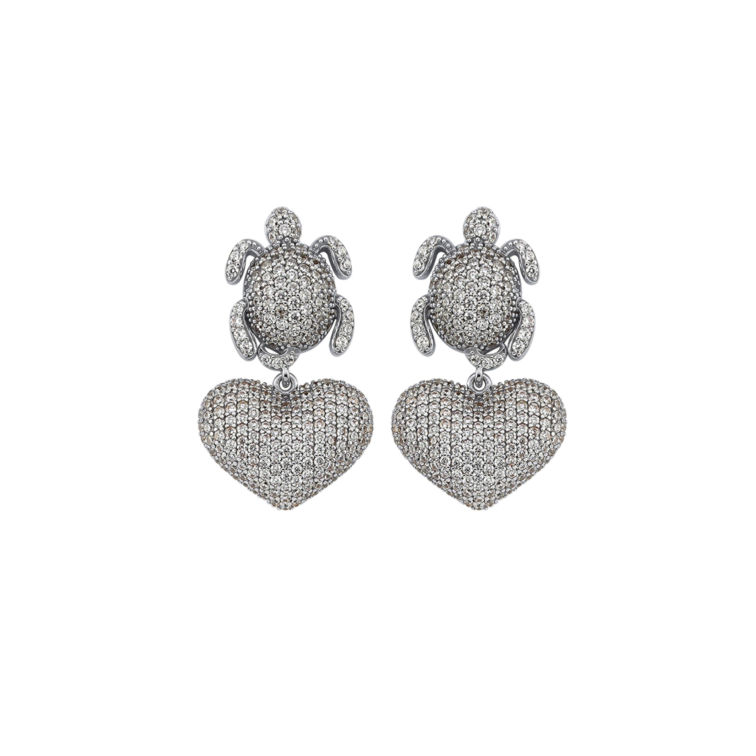 MINI TURTLE MON AMOUR EARRINGS