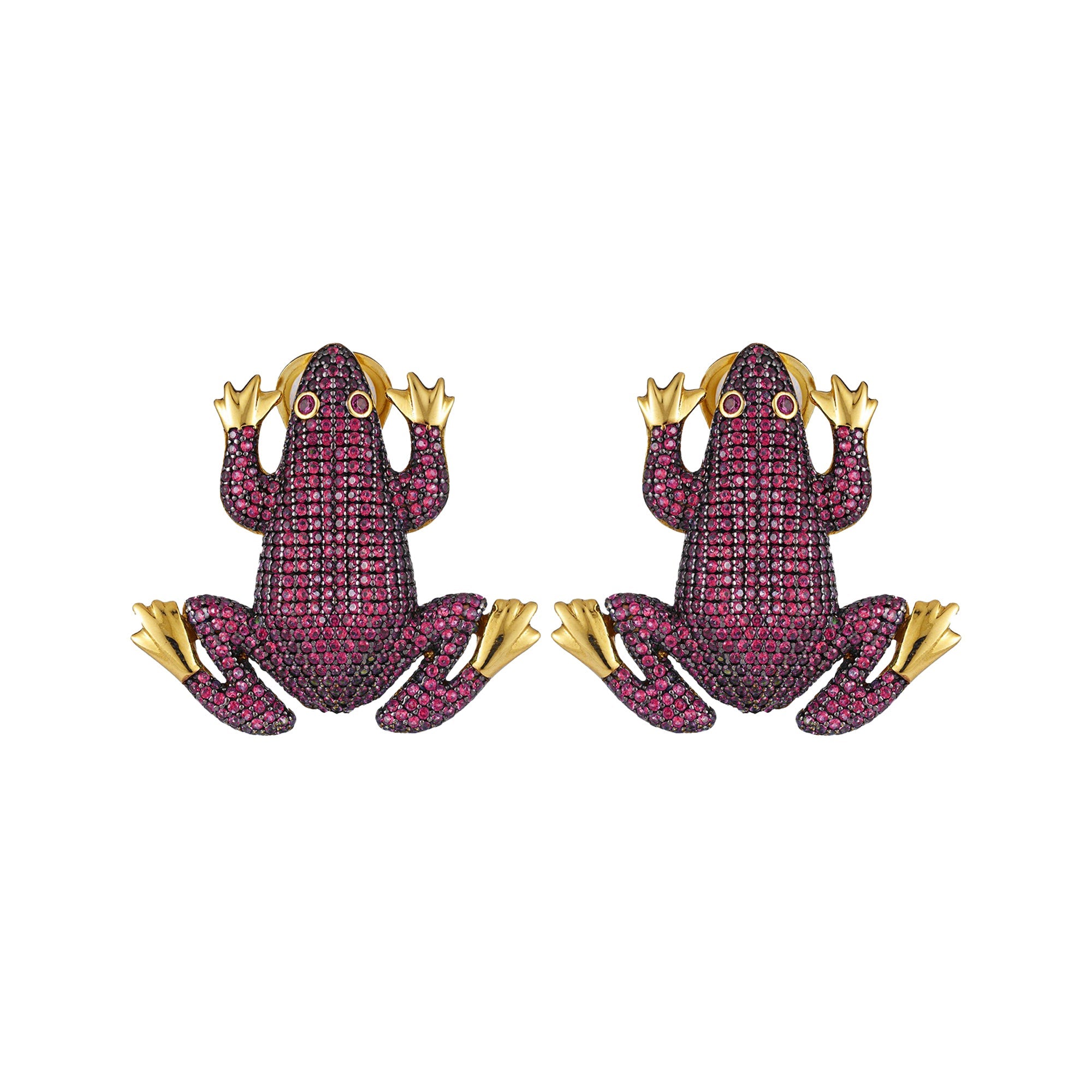 PRINCE FROG EARRINGS