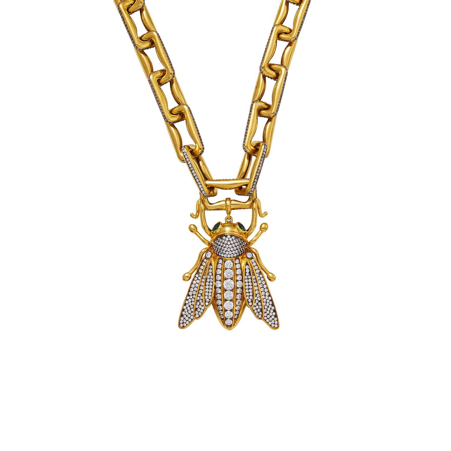 QUEEN BEE PIAZZA NECKLACE – BEGÜM KHAN
