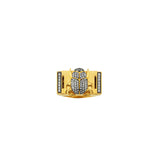 SCARAB DECO RING