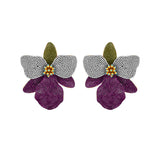 SINGAPORE ORCHIDS EARRINGS