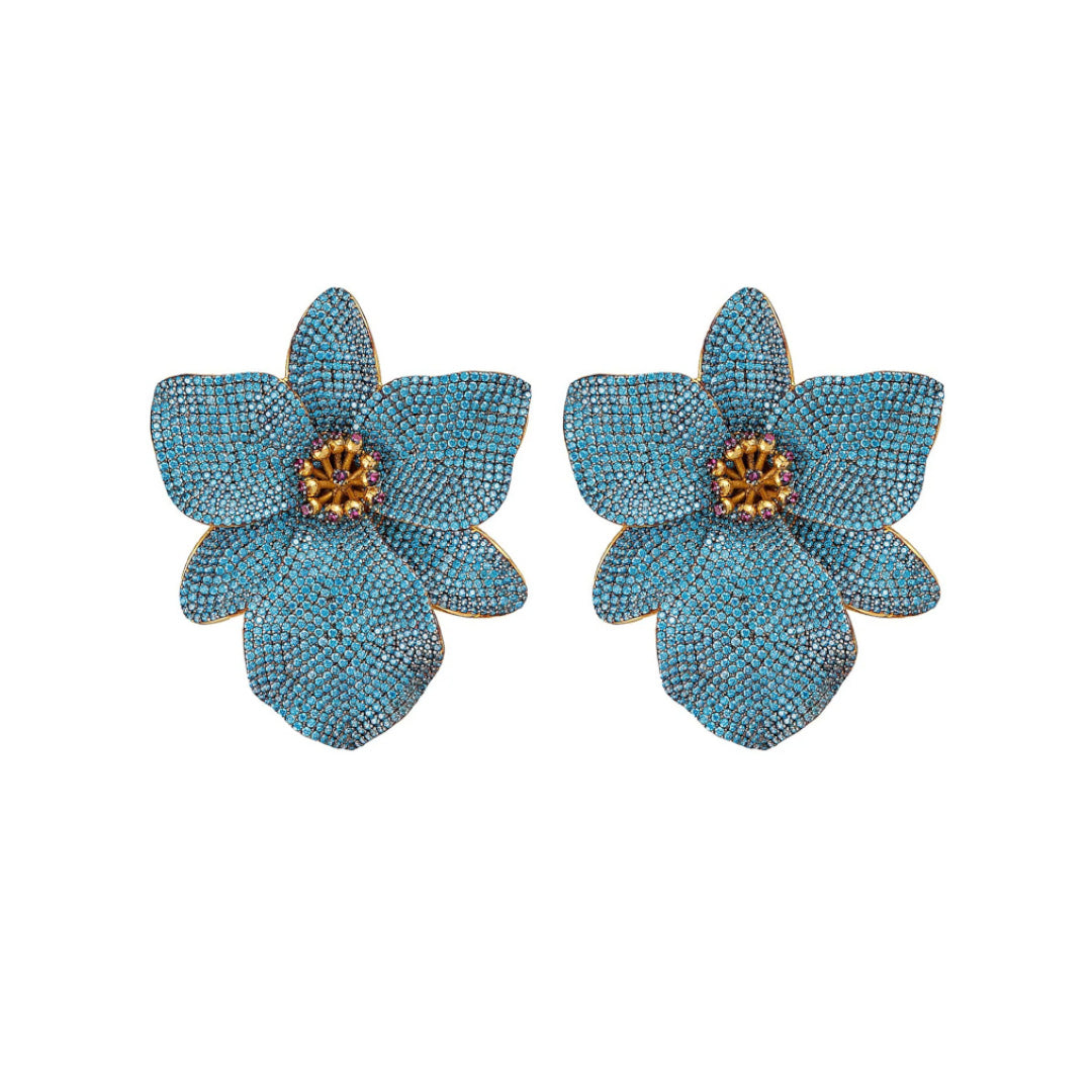 SINGAPORE ORCHIDS EARRINGS