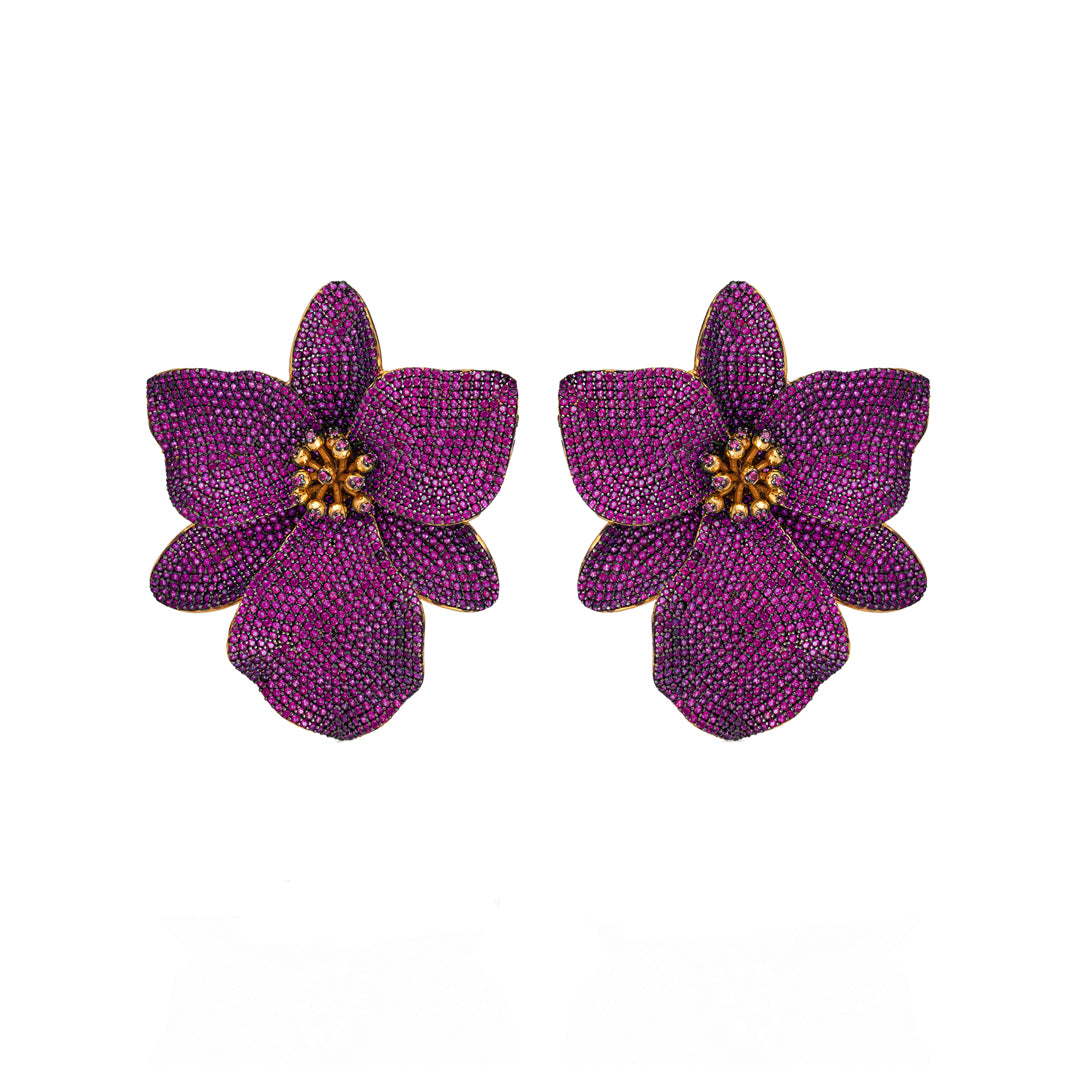 SINGAPORE ORCHIDS EARRINGS