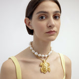 TORTUGA WHITE PEARL NECKLACE