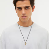 PANTHER DOUBLE CHAIN NECKLACE