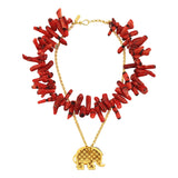 ELEPHANT ANACAPRI NECKLACE