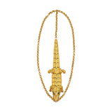 CROCODILE HEADPIECE