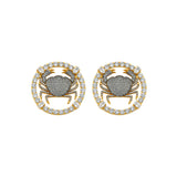 CRAB VITRUVIUS EARRINGS