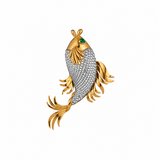 KOI FISH EARCUFF