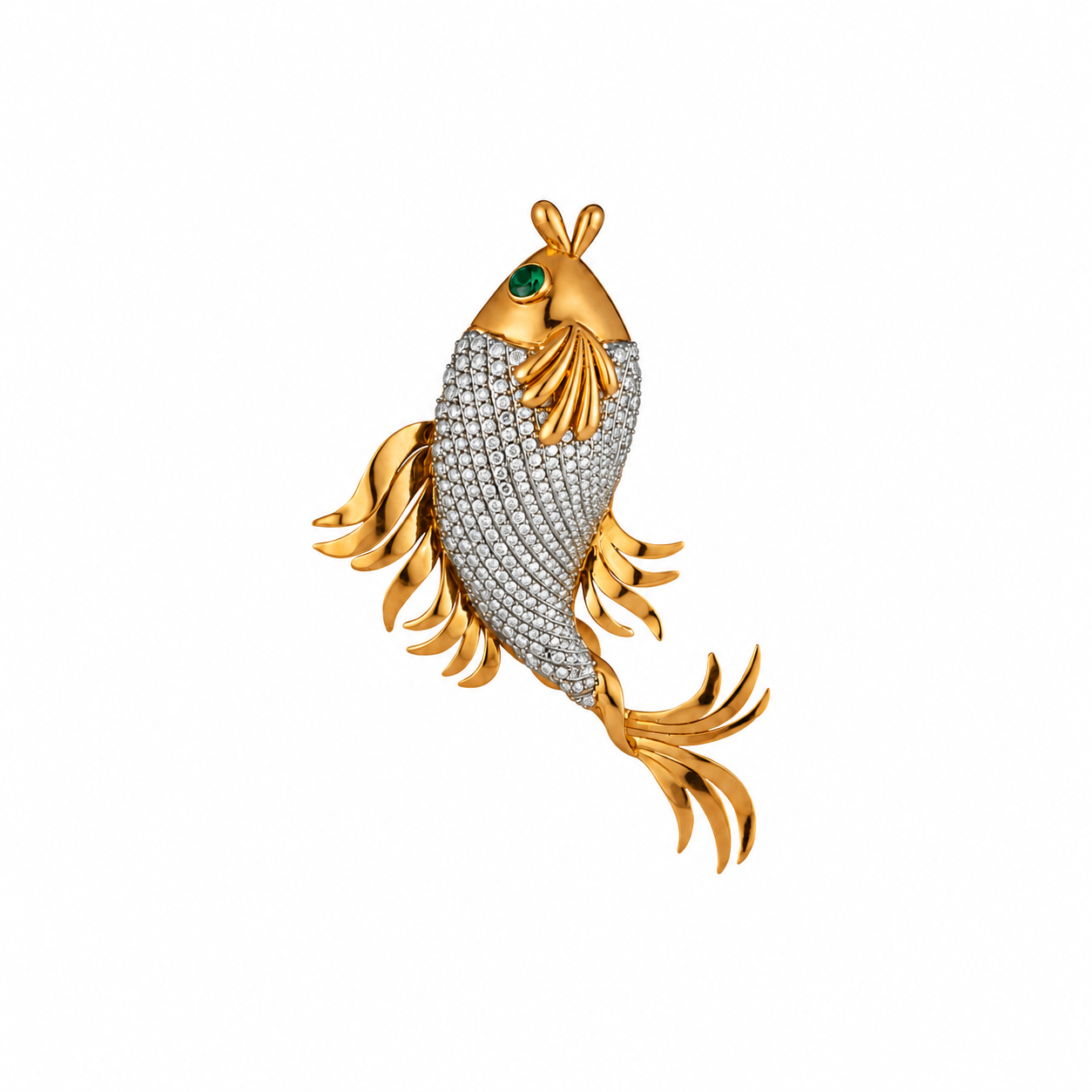 KOI FISH EARCUFF