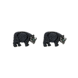 THE EXCITED RHINO CUFFLINKS