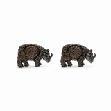 THE EXCITED RHINO CUFFLINKS