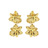 DOUBLE ORCHIDS JUVENA EARRINGS