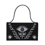BEGÜM KHAN Evil Eye Byzantine bag featuring intricate designs and vibrant colors, showcasing its unique craftsmanship.