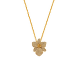 SINGAPORE ORCHID NECKLACE