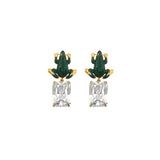FROG DIAMANTE EARRINGS