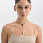 Mini Frog Invisible Necklace by BEGÜM KHAN