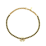 FROG TENNIS NECKLACE