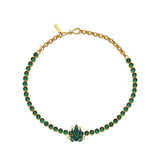 FROG TENNIS NECKLACE