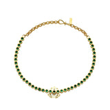 FROG TENNIS NECKLACE