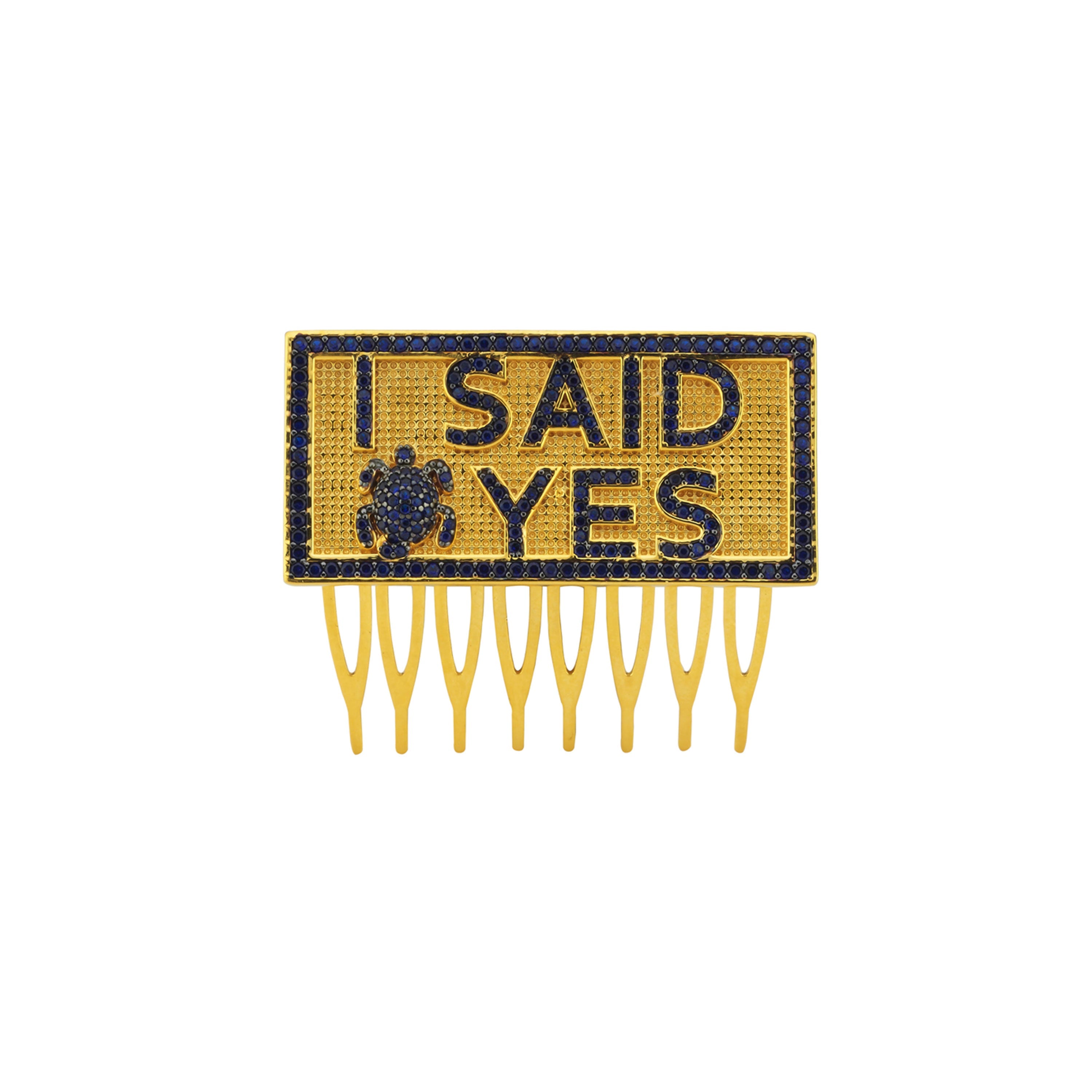 I SAID YES HAIR COMB