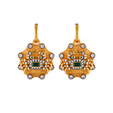 KING CRAB SHIELD EARRINGS