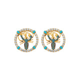 LOBSTER VITRUVIUS EARRINGS