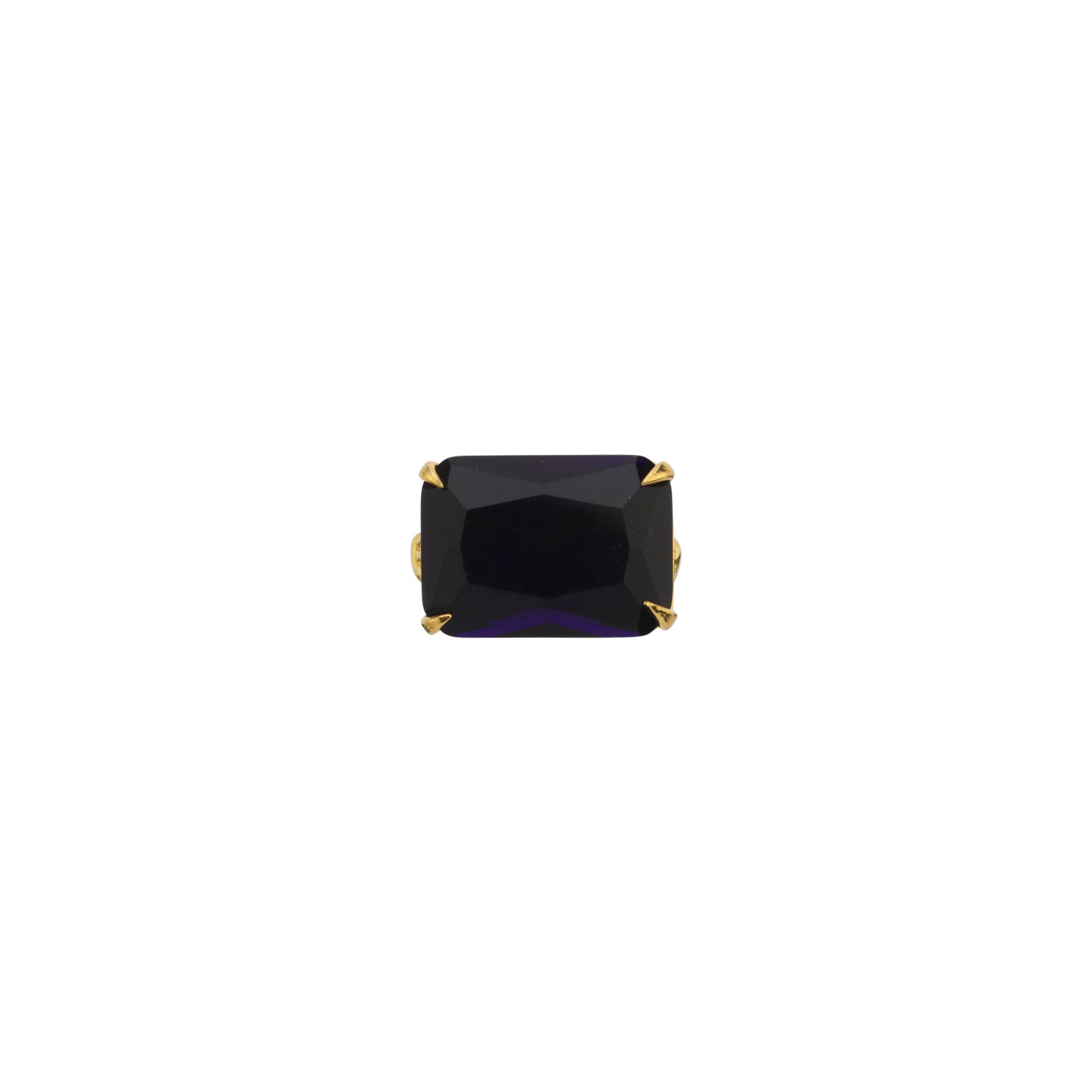 Elegant navy MARRY ME ring by BEGÜM KHAN featuring a sleek band and modern design, perfect for special occasions.