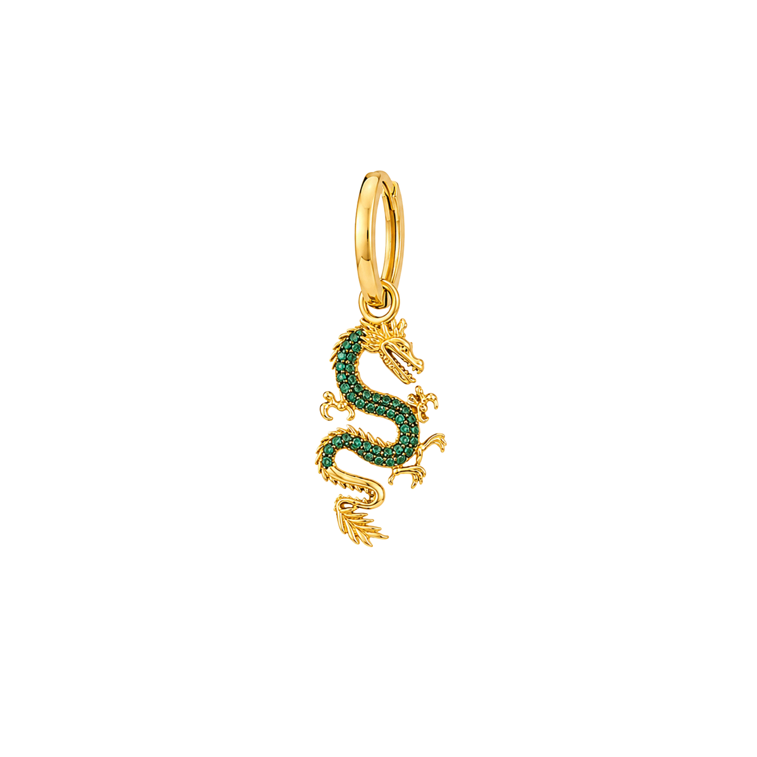 MINI DRAGON HOOP PIERCING