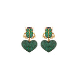 MINI SCARAB MON AMOUR EARRINGS