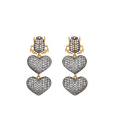 MINI SCARAB IN LOVE EARRINGS