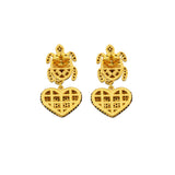 MINI TURTLE MON AMOUR EARRINGS