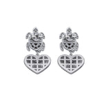 MINI TURTLE MON AMOUR EARRINGS