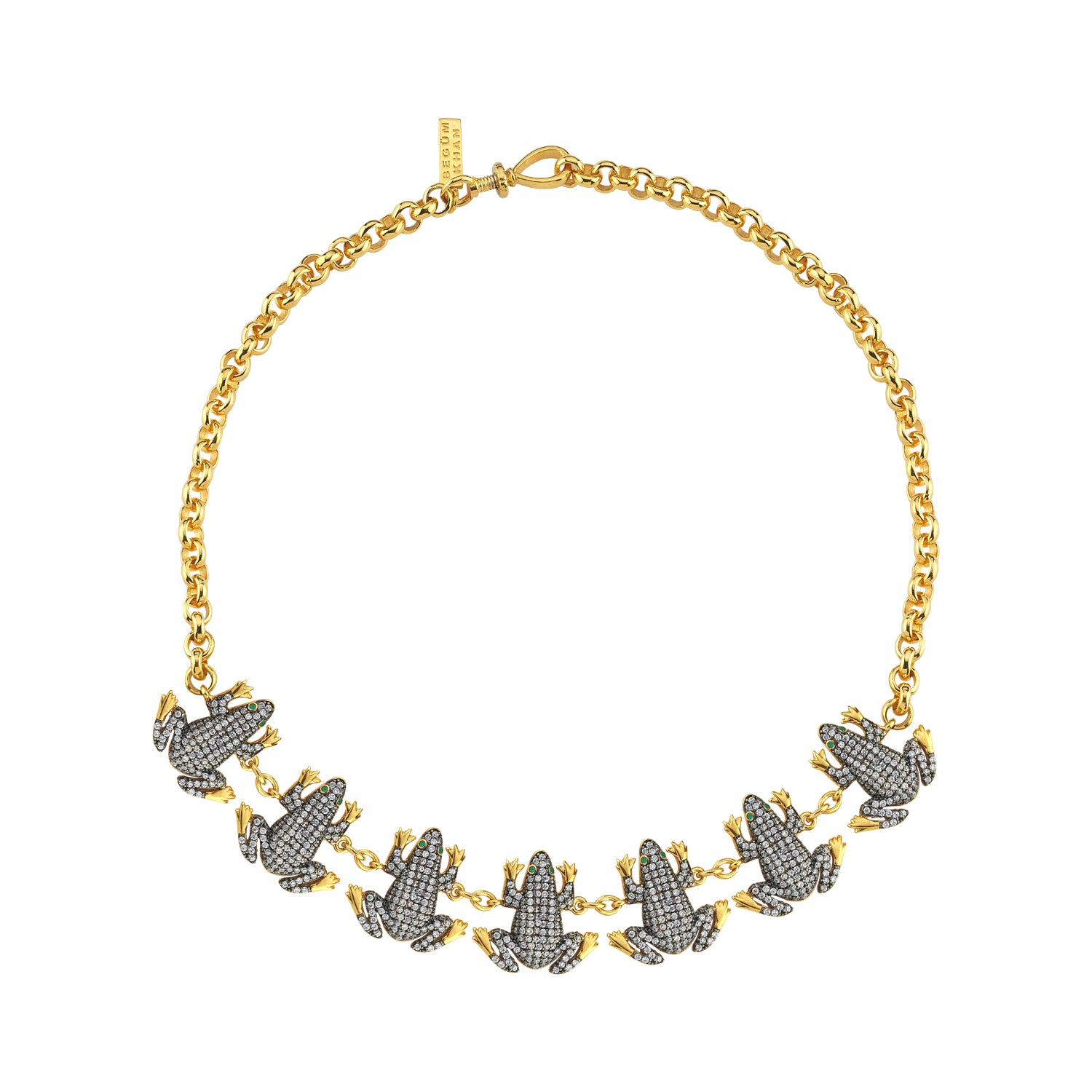 Mini Frogs Choker by BEGÜM KHAN