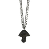 MUSHY DOUBLE CHAIN NECKLACE