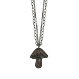 MUSHY DOUBLE CHAIN NECKLACE