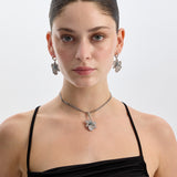 ORCHID BOND CHOKER