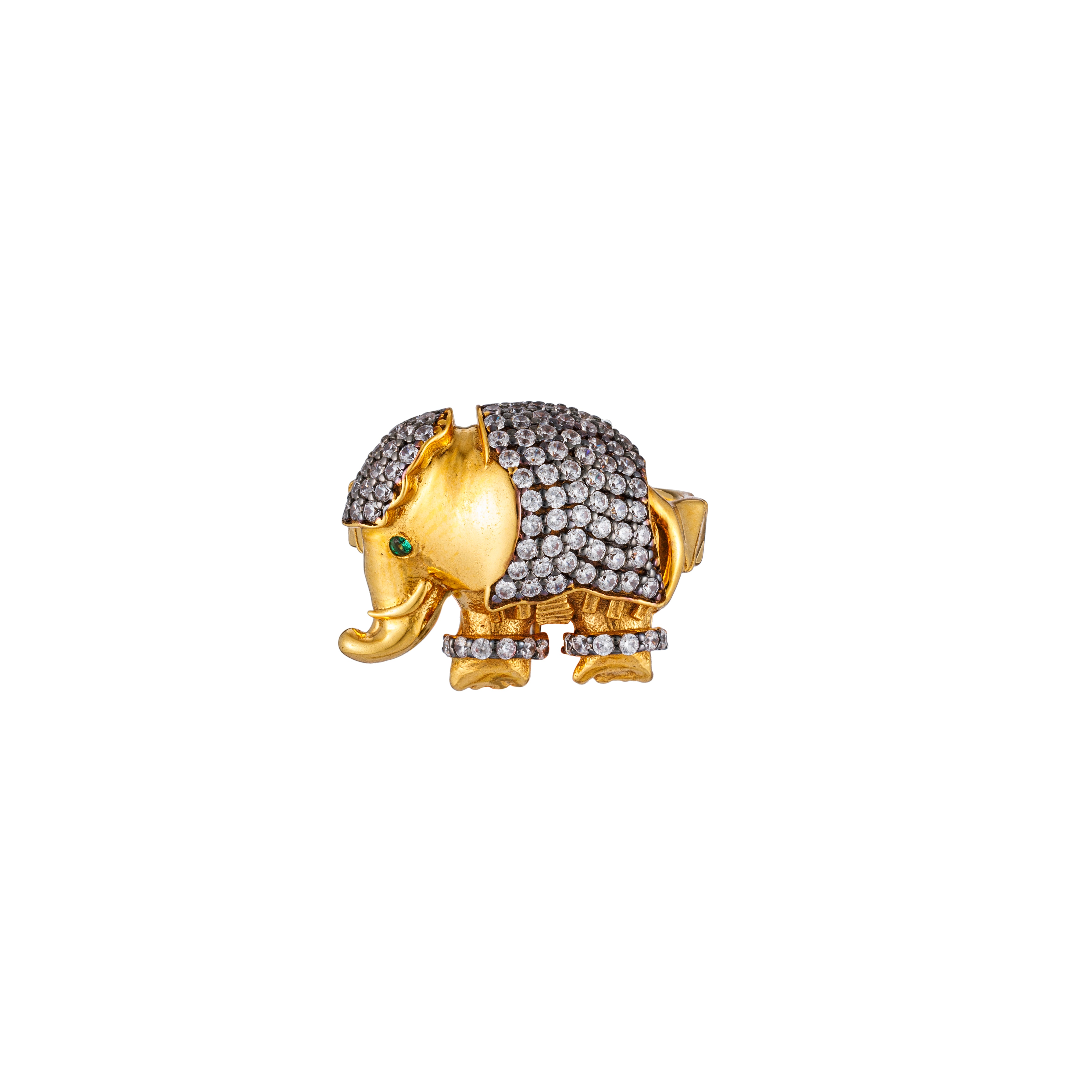Cartier Vintage Elephant Ring - 18K Yellow Gold Band, Rings - CRT52855 |  The RealReal