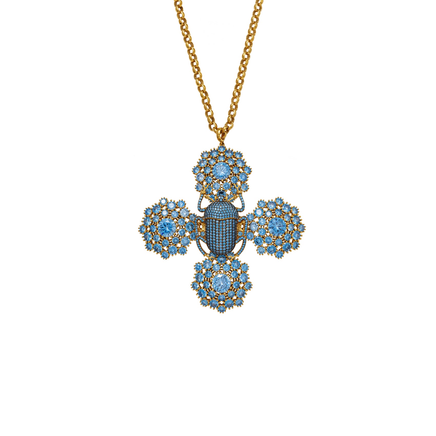 PHARAOH CROSS NECKLACE