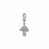 Mini Mushroom Charm by BEGÜM KHAN – platinum-plated
