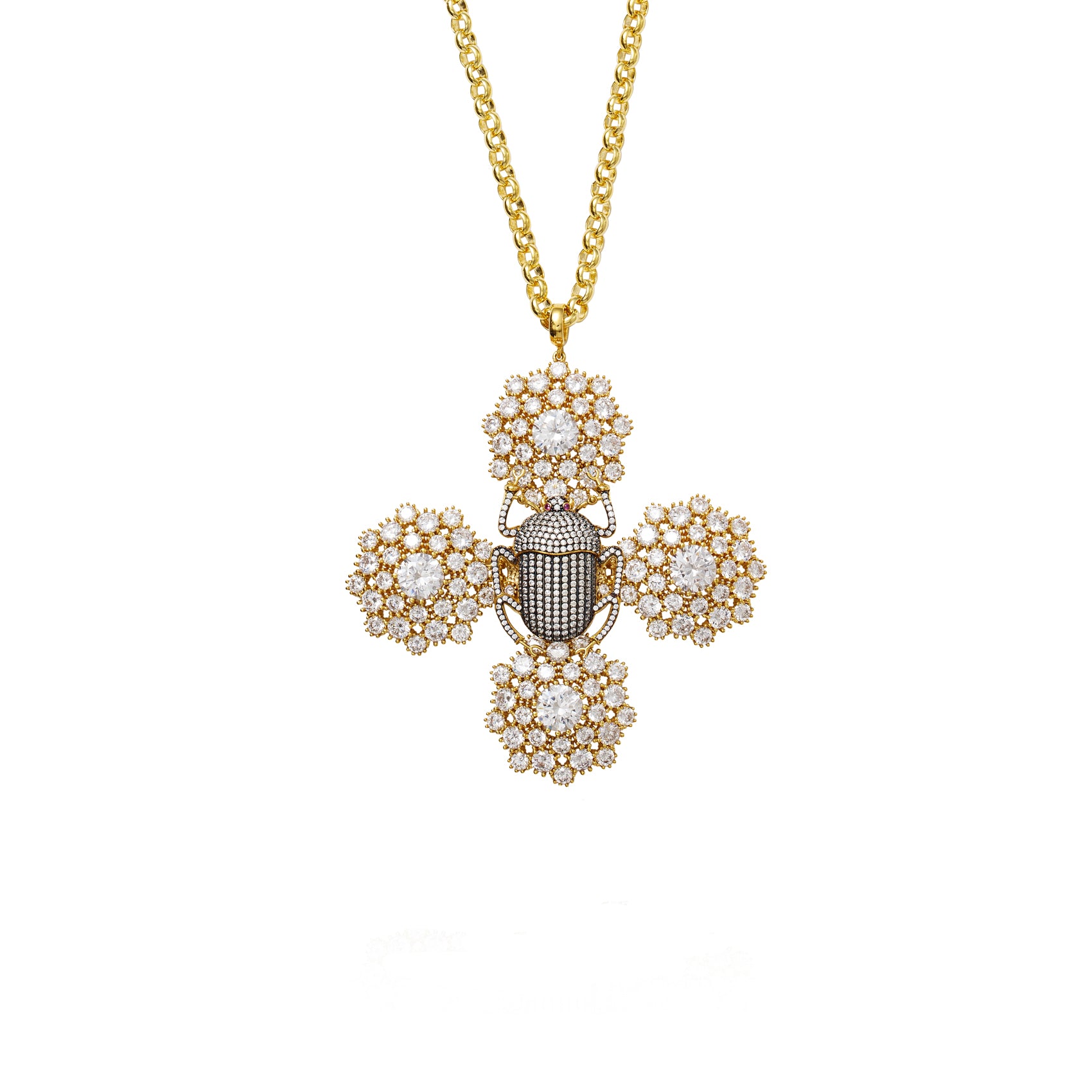 PHARAOH CROSS NECKLACE