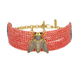 QUEEN BEE SALERNO CHOKER