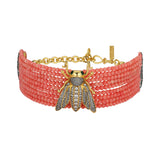 QUEEN BEE SALERNO CHOKER