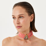 QUEEN BEE SALERNO CHOKER