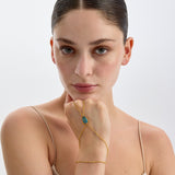 SCARAB HAND BRACELET