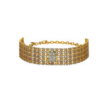 SCARAB IN COLD BLOOD CHOKER