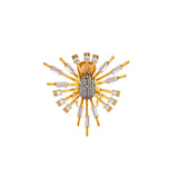 SCARAB STARDUST BROOCH